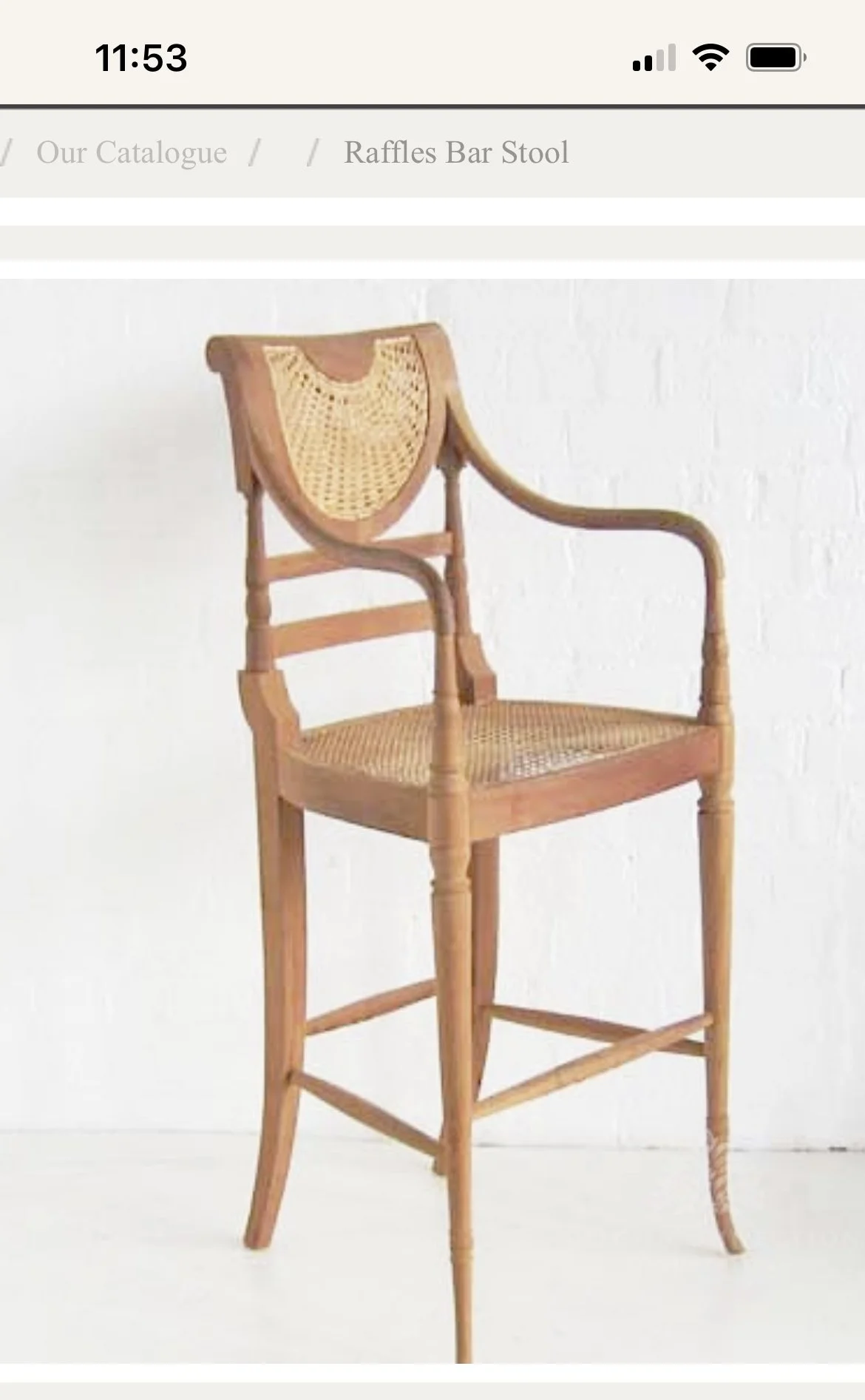 RAFFALS BAR STOOLS - A COMFORTABLE BAR STOOL AT LAST!