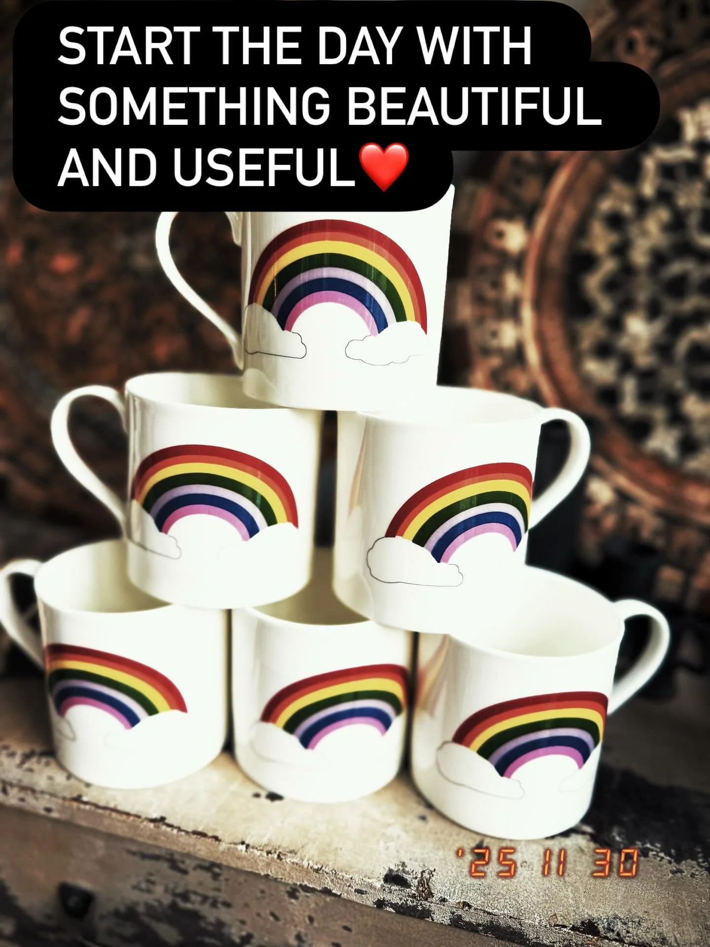 #halfpint Fine Bone China Mugs - tea deserves a quality mug - LIMITED EDITIONS only available @thehubworks 5 Arcade Steps - OPEN NOW!