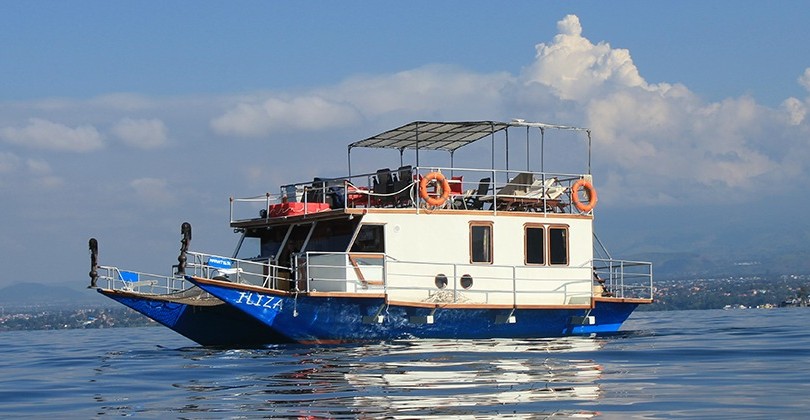 Iliza Houseboat, Lake Kivu, Rwanda