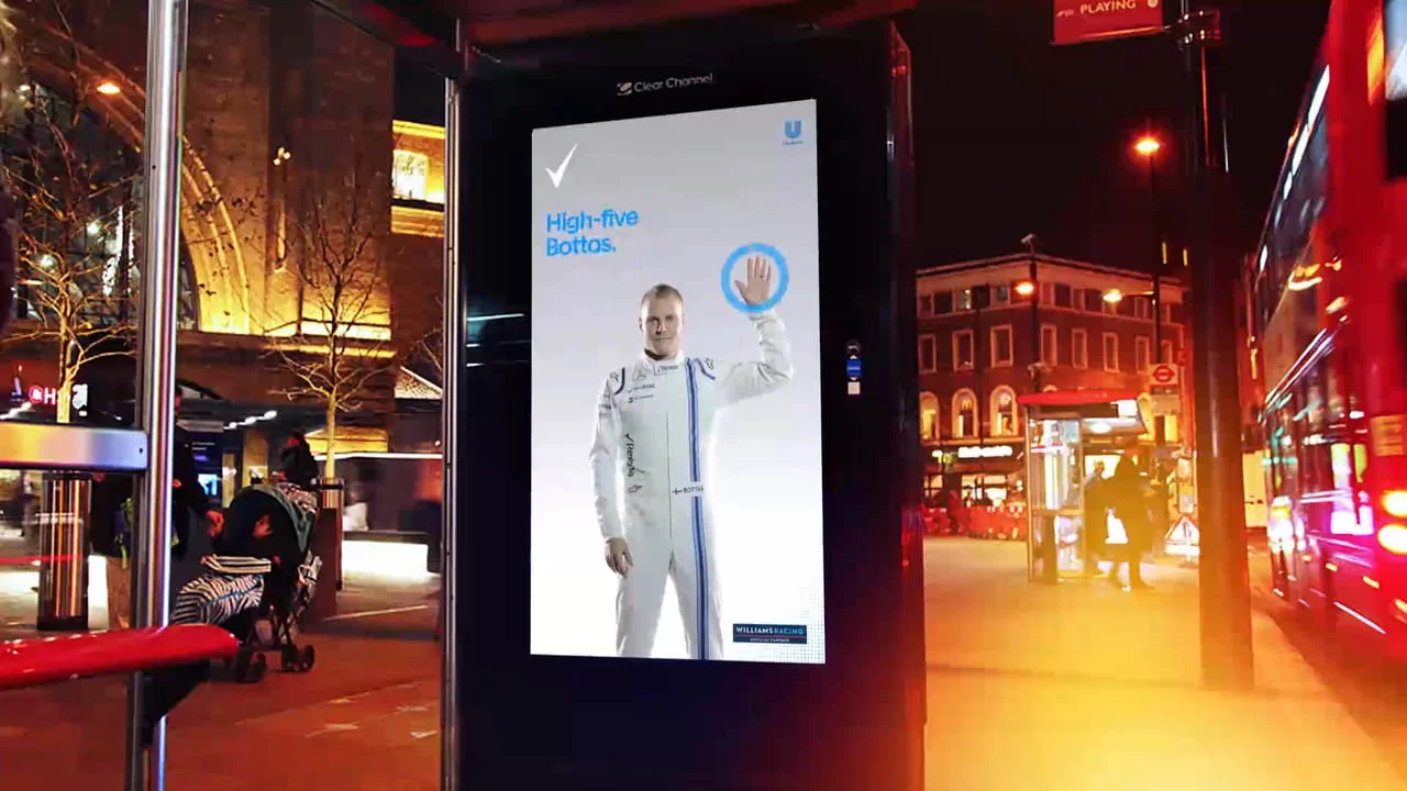 Rexona/RGA Adshel F1 campaign