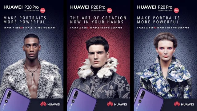 HUAWEI P20 PRO CAMPAIGN