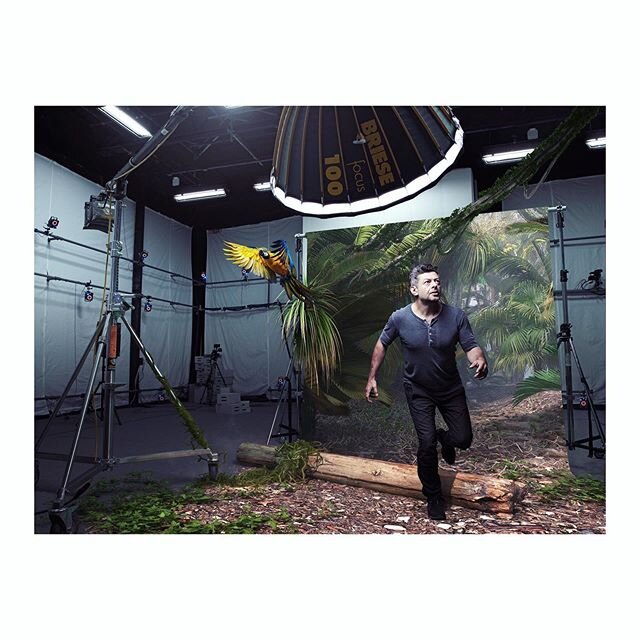 Andy Serkis shot by me in his Imaginarium Studio. One of my favourite shots taken for @empiremagazine - was not without drama. The EQ hire company forgot 🤪🤪🤪 to deliver any #profoto lights for the 6 packs I ordered (why even deliver packs with no 