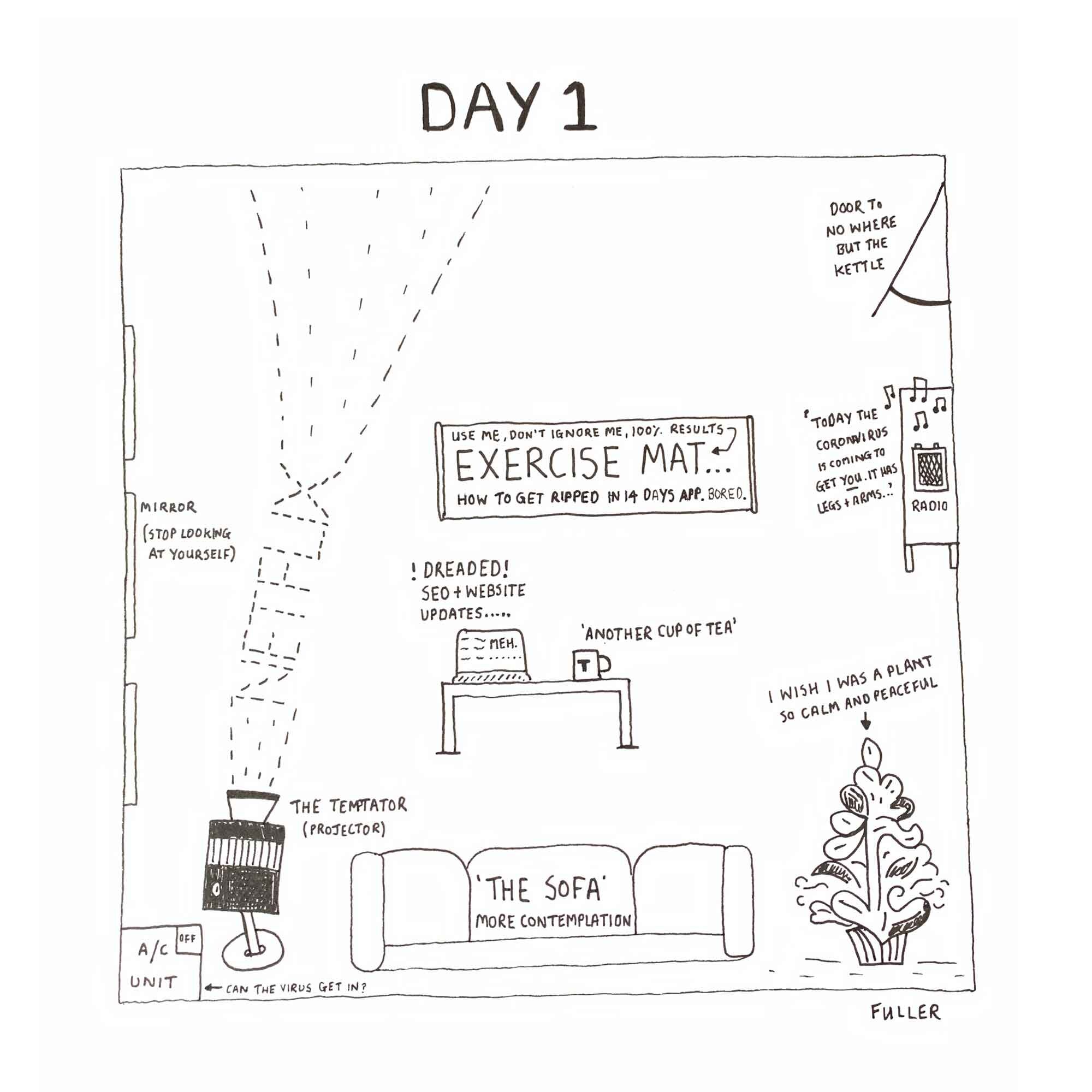 DAY 1 / Quarantine May By FULLER (Copy)