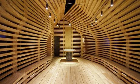 Modern design at the Chapel Tree of Life, Braga, Portugal. Photograph: Nelson Garrido