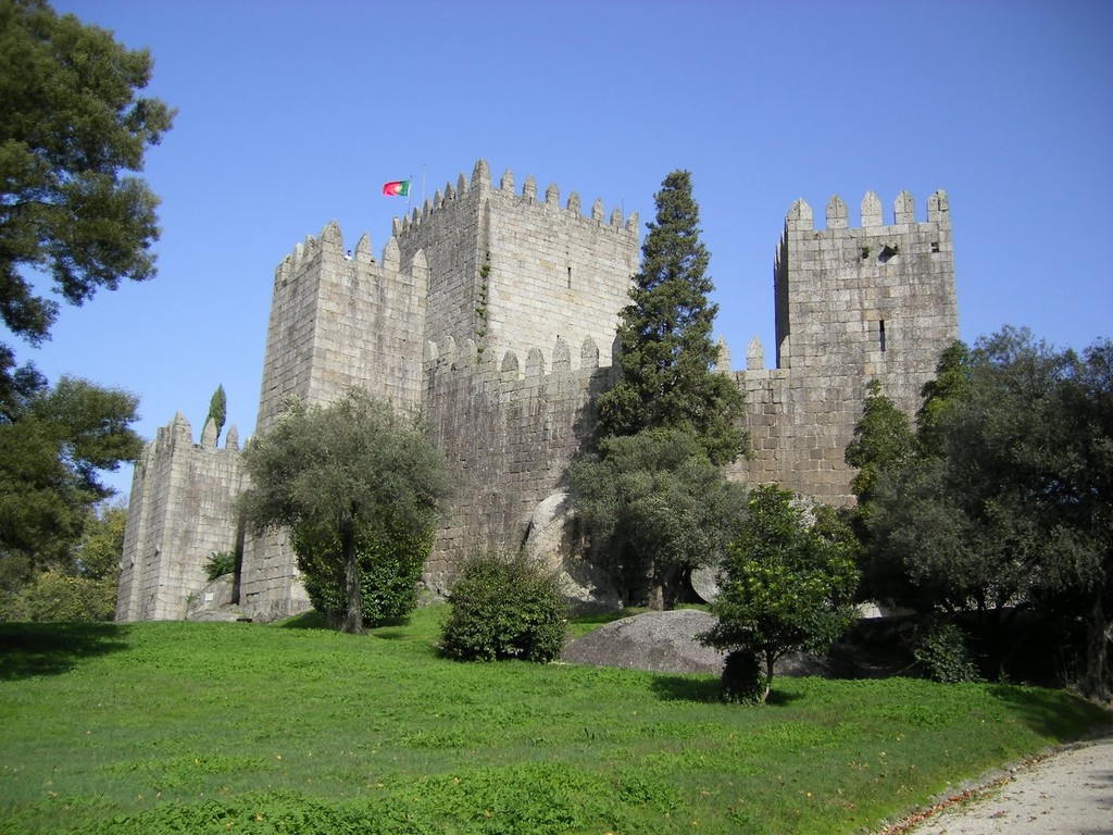 Guimarães Castle, the birthplace of Portugal.