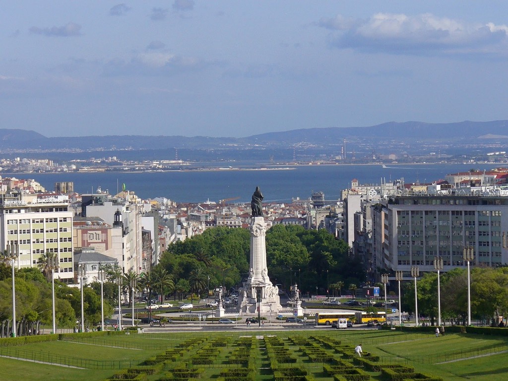Praça Marquês de Pombal, Lisbon.