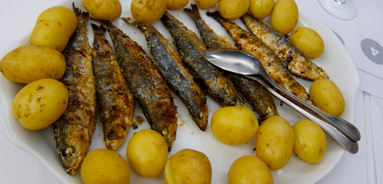 Sardinhas assadas