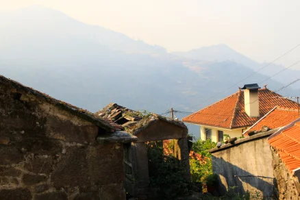 Rural area in north Portugal