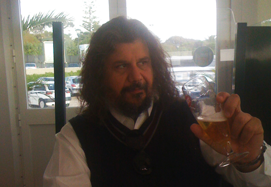 Here’s George at Mar do Inferno.