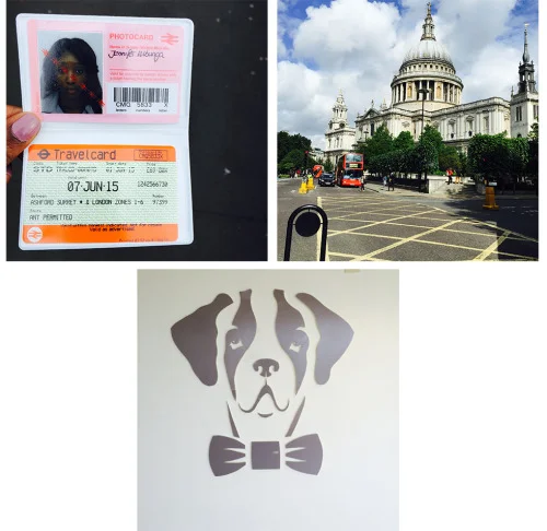 London travel card - St. Paul’s on my way to work - Hodes logo