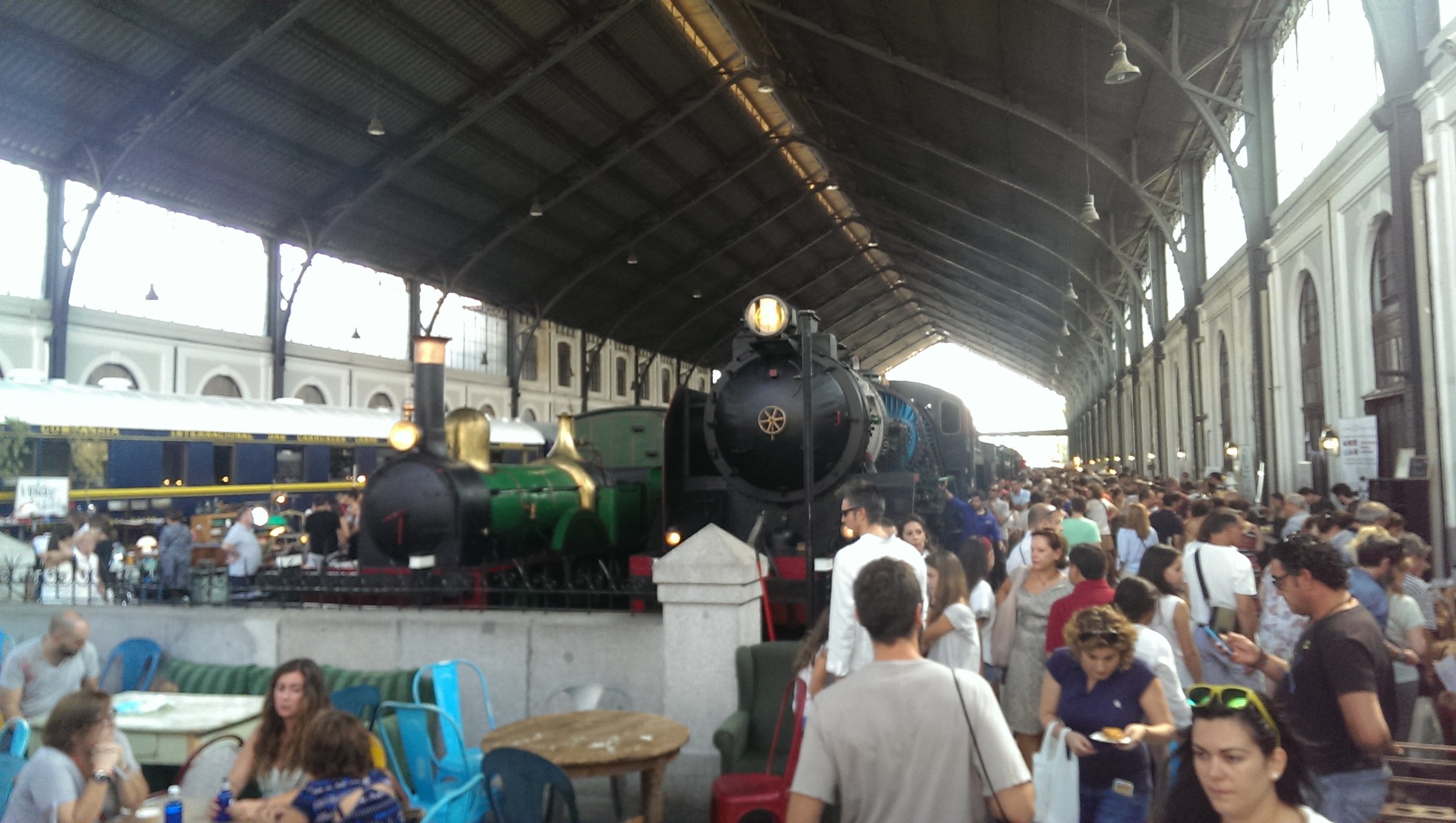 Monthly handicraft market in the railway museum