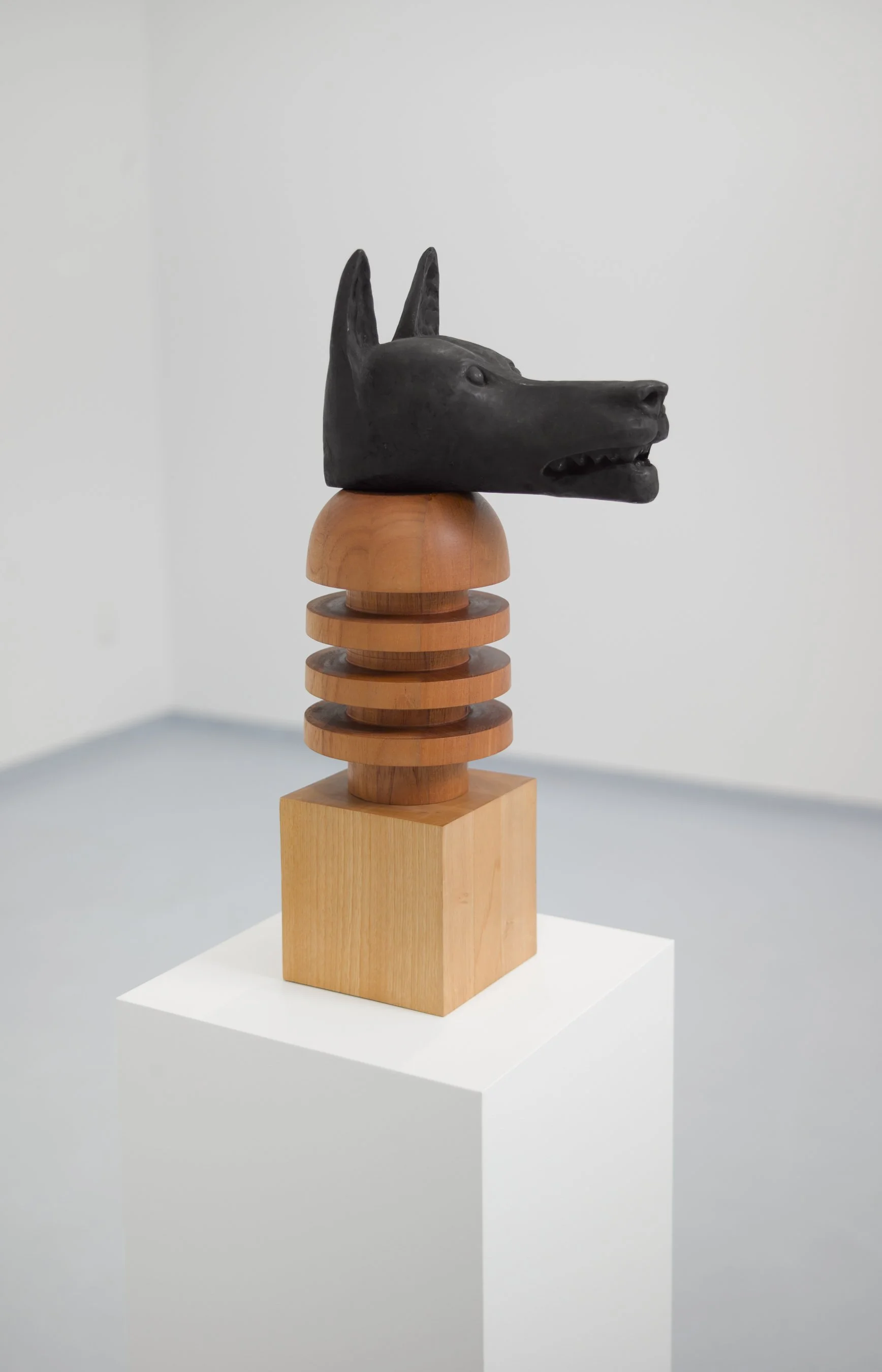 Guardian Dog, Bronze and Wood. Metro Pictures New York, 2019 (Copy)