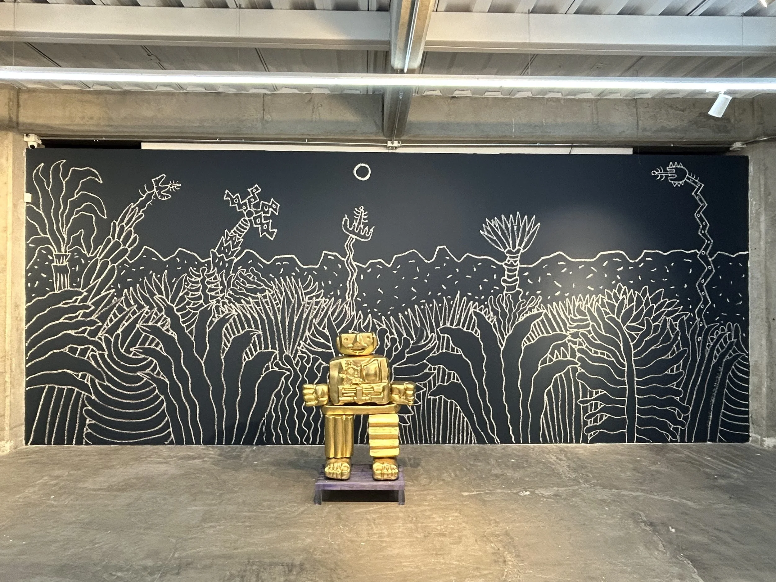 Installation view, Memorias Del Colapso, Espacio Continuo Bogotá, 2025 (Copy)