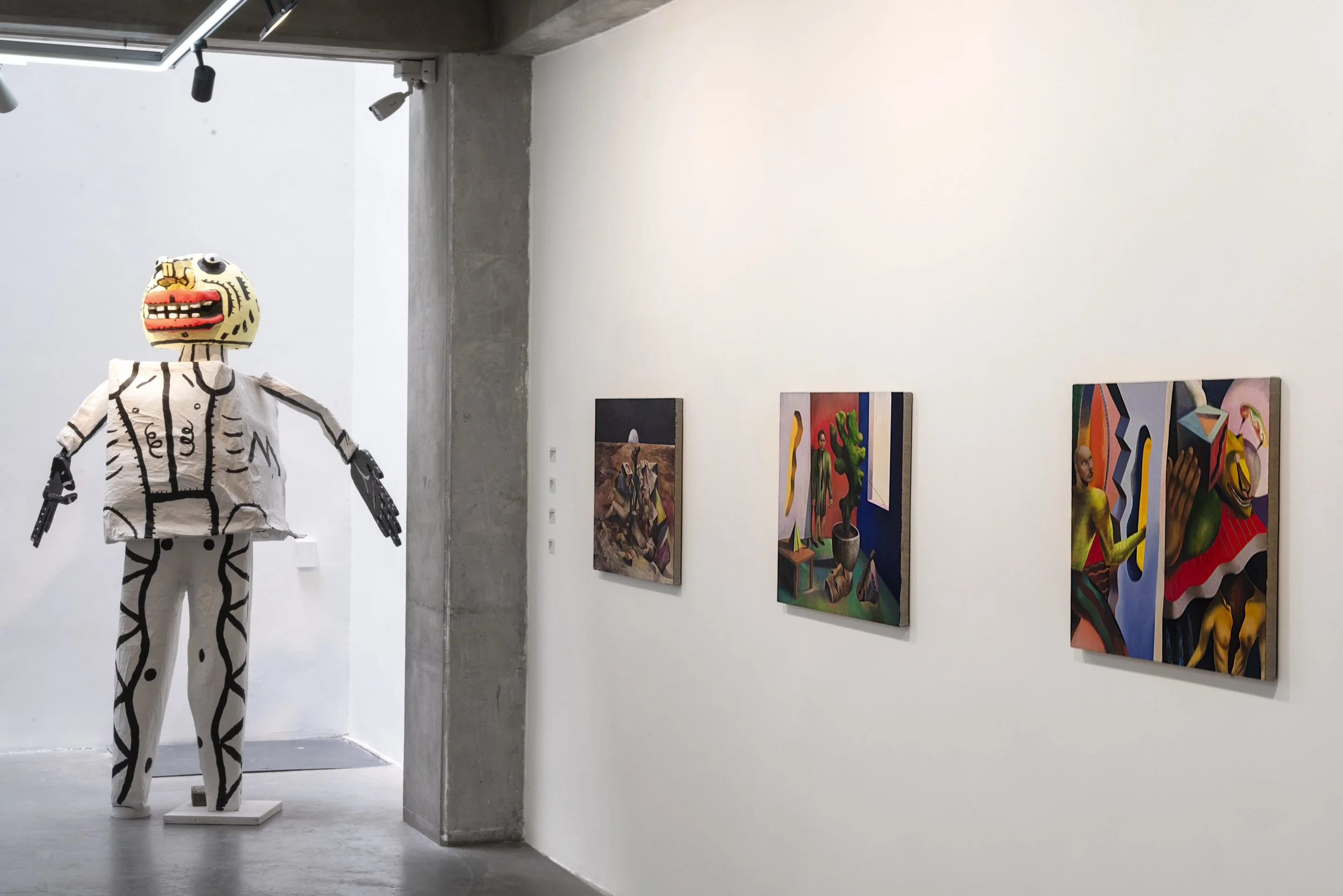 Installation view, Memorias del Colapso, Espacio Continuo, Bogotá 2025 (Copy)
