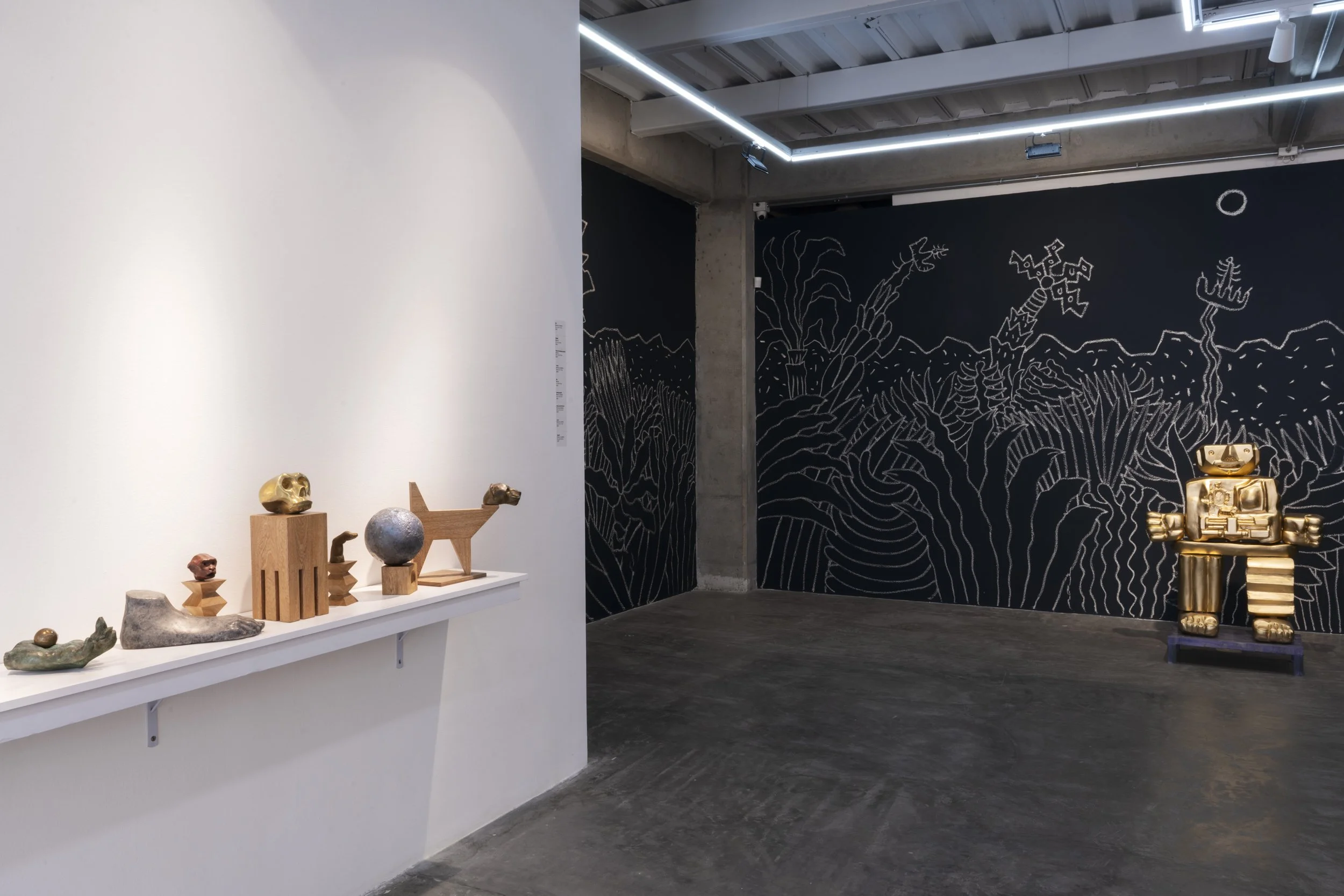 Installation view, Memorias del Colapso, Espacio Continuo, Bogotá 2025 (Copy)