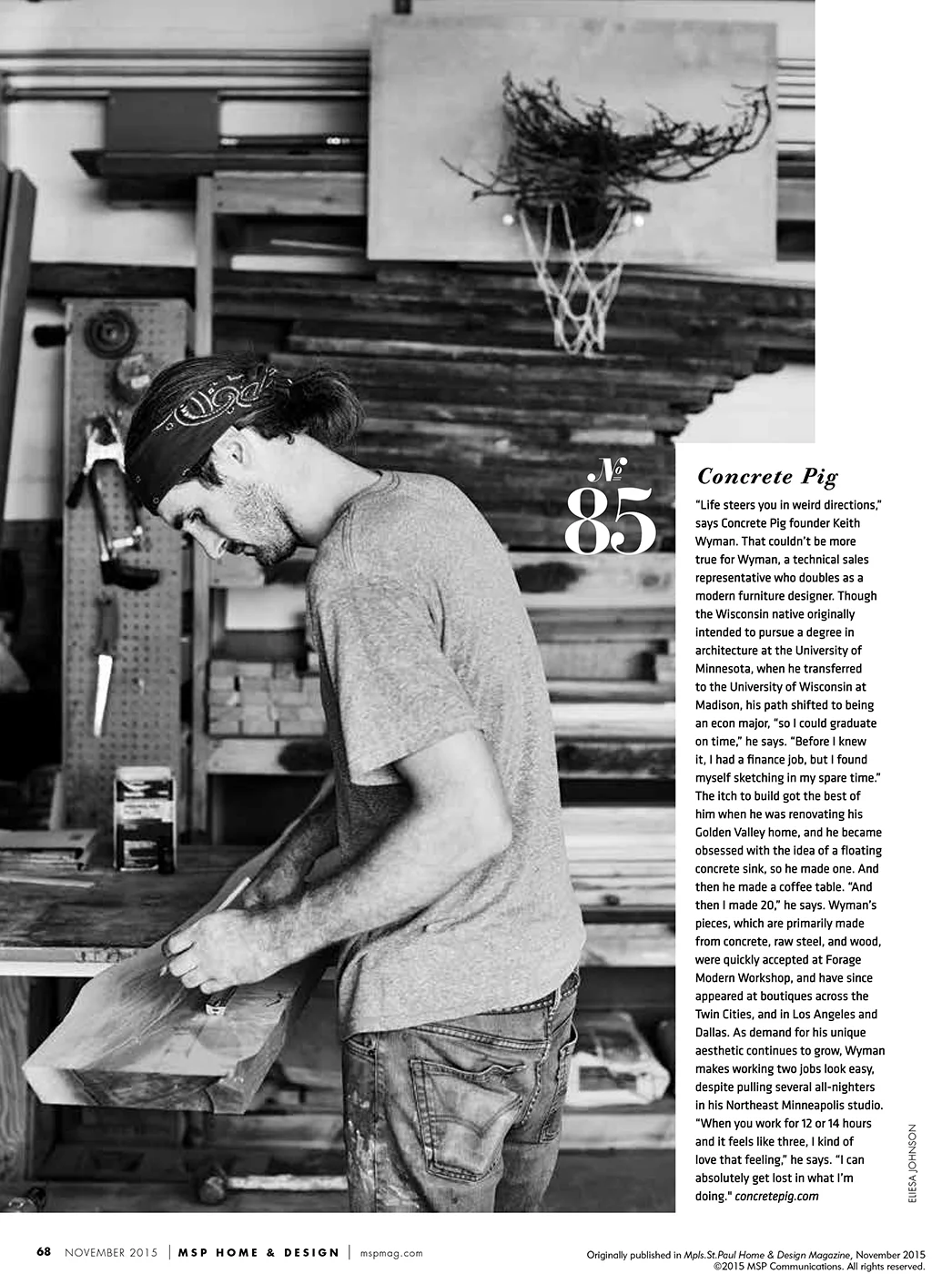 Keith of Concrete Pig