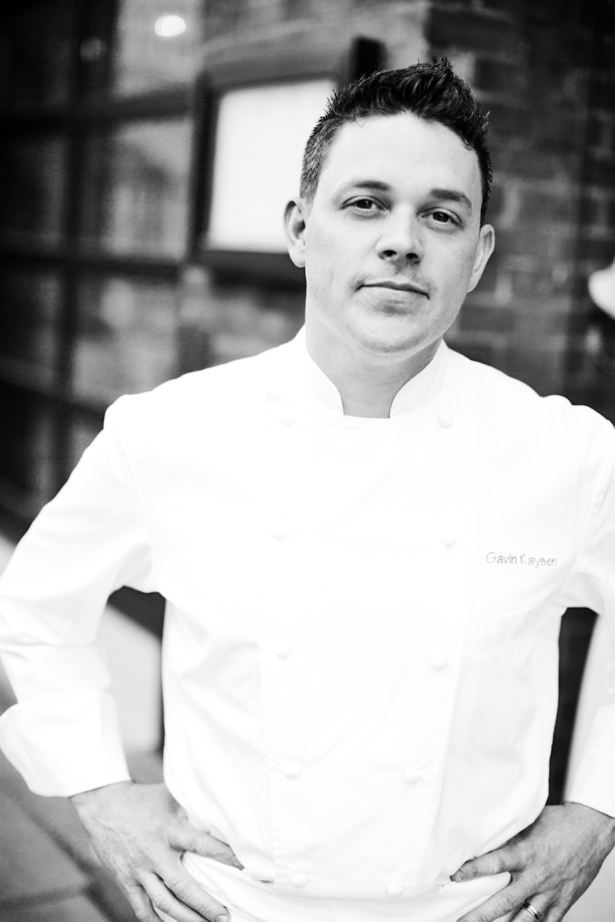  Chef Gavin Kaysen for  Food and Wine Magazine . 