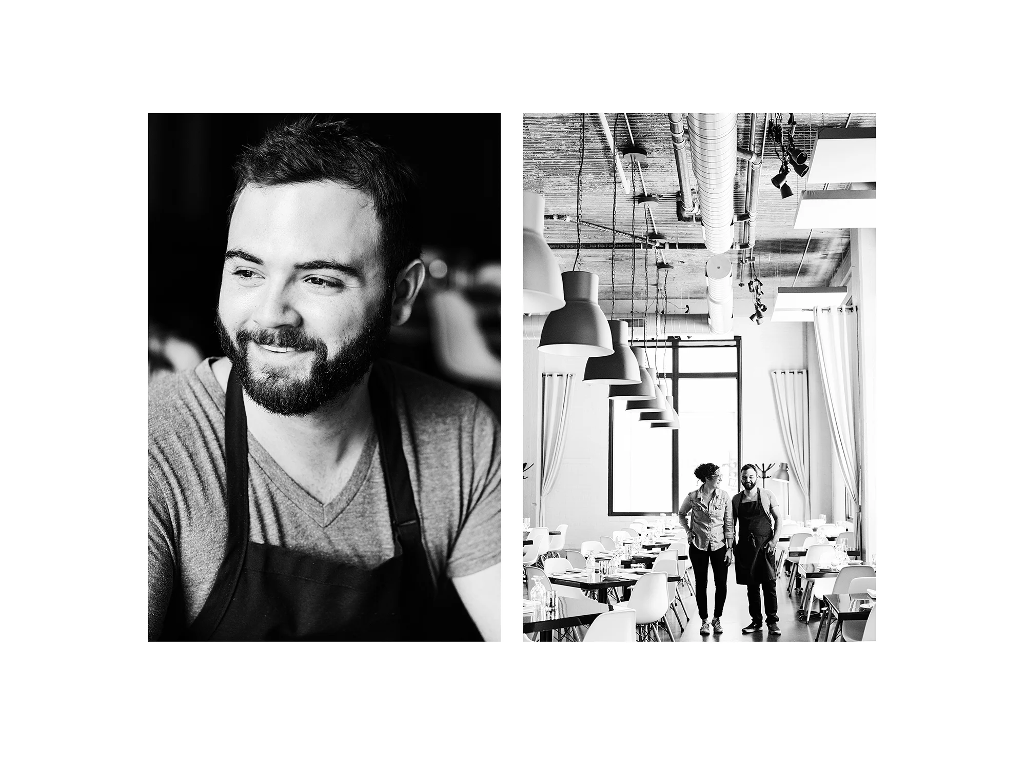 Adam Eaton and Laurel Elm of Saint Dinette