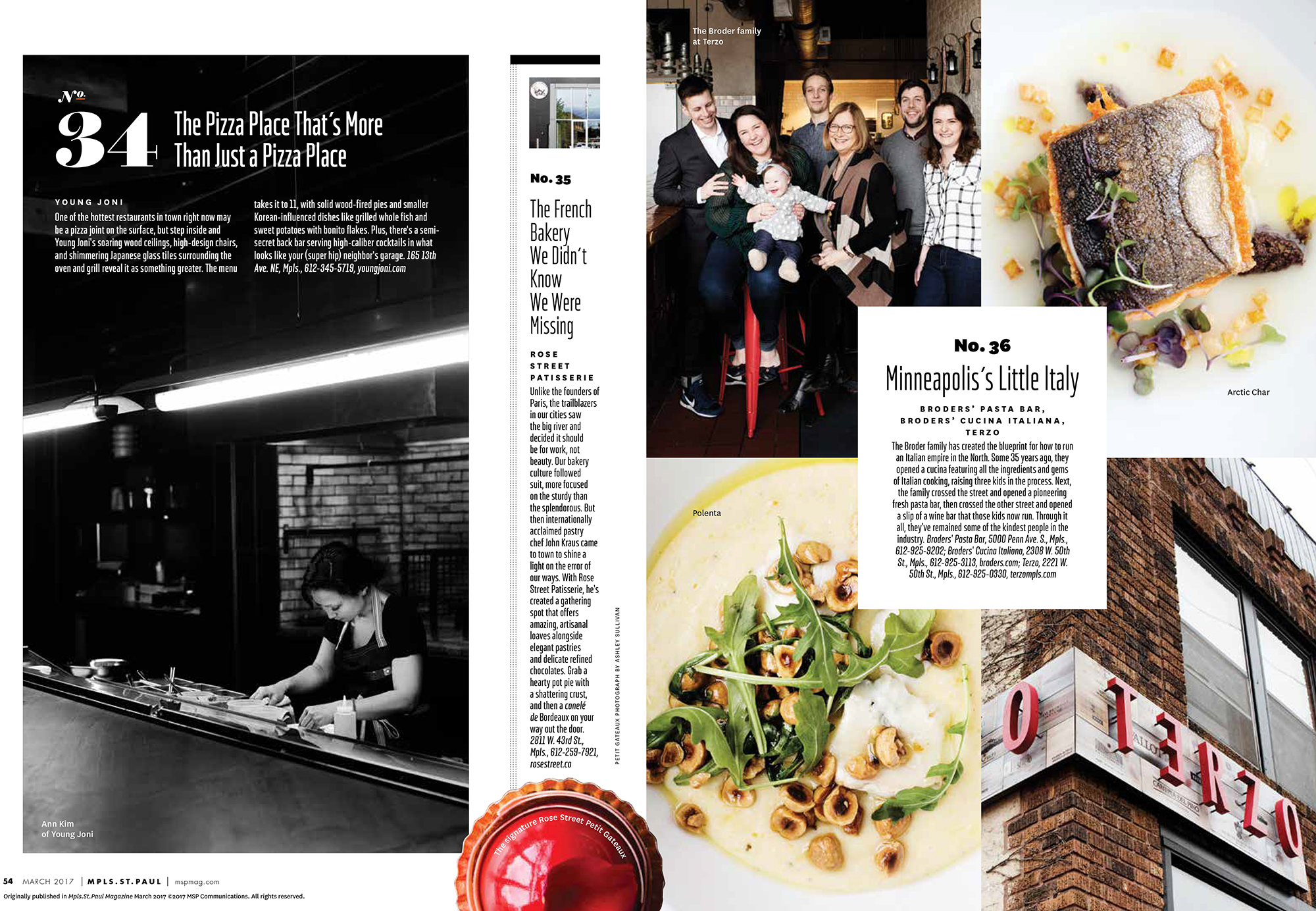 Mpls / St. Paul Magazine | Best of Restaurants 2017 — ELIESA