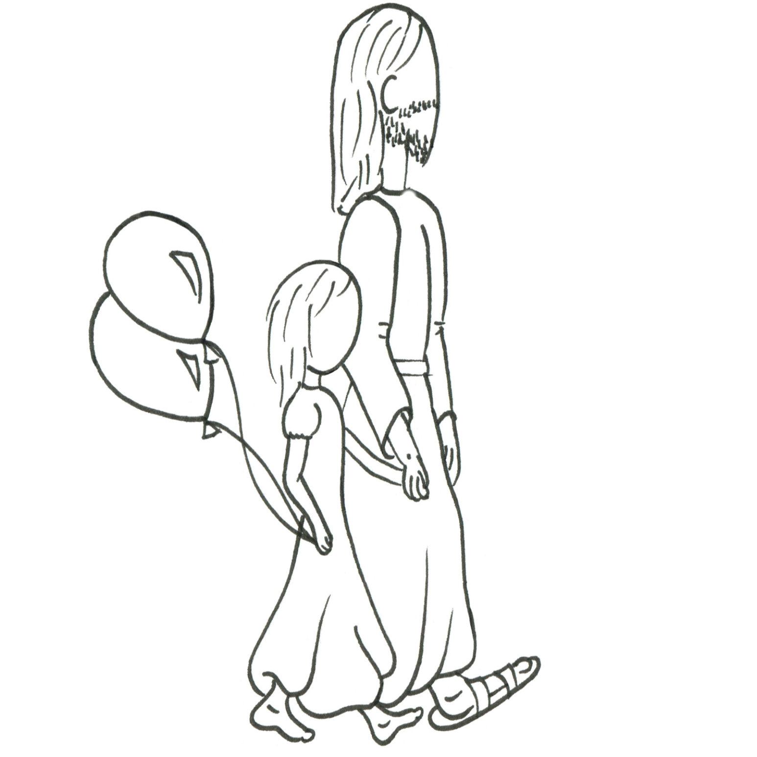 Free Printable Psalm 23 Walking with Jesus