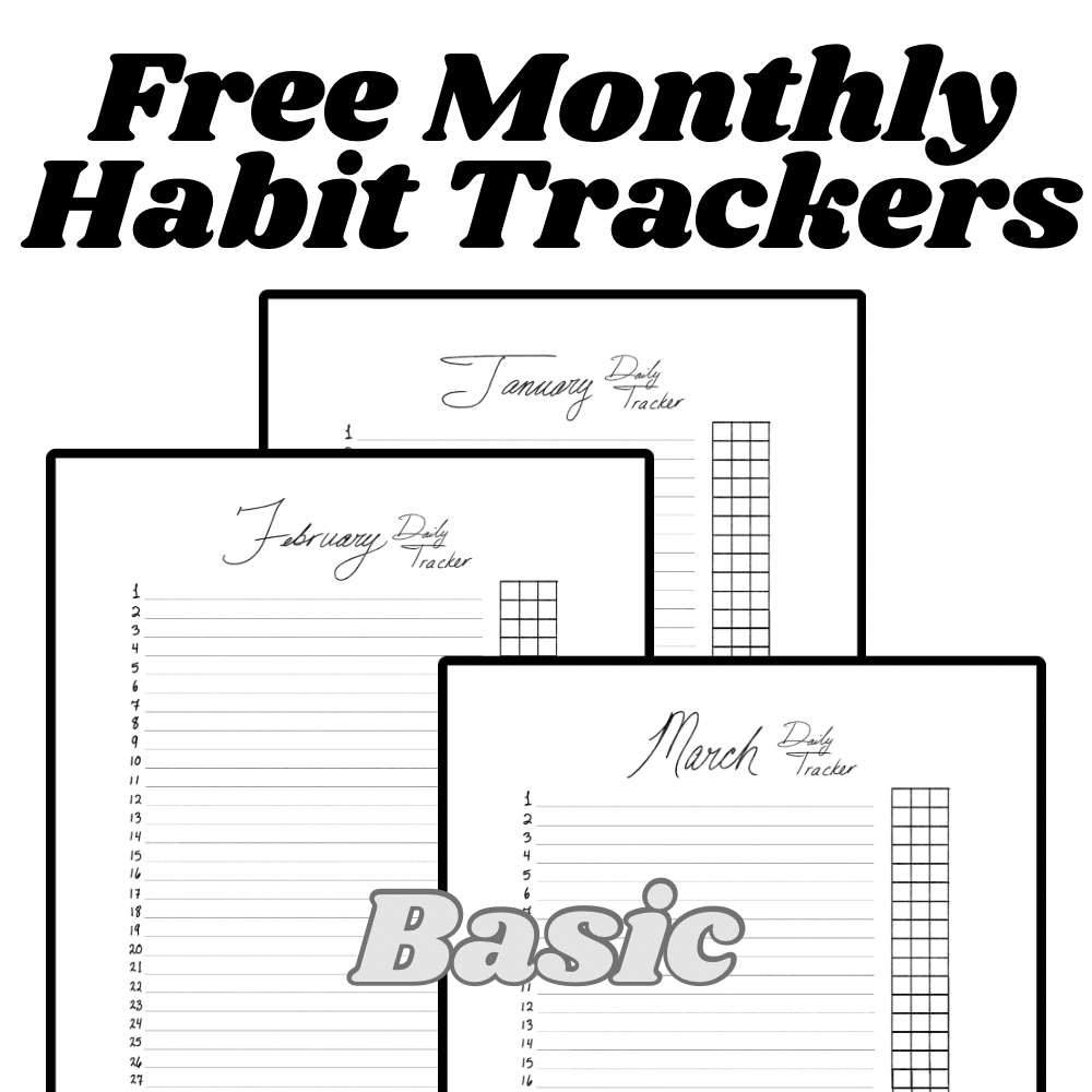 Free Printable Habit Tracker