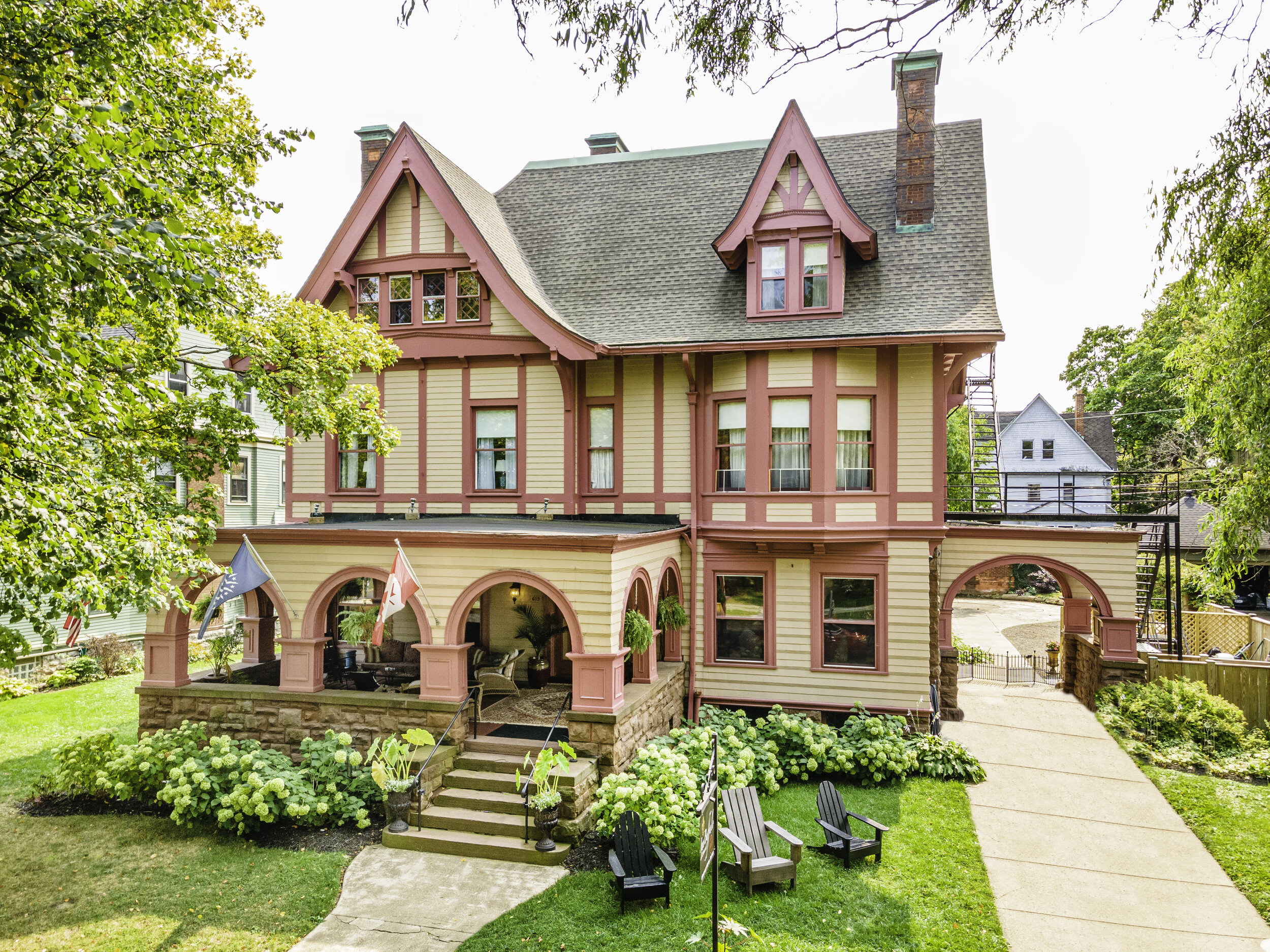 "Inn Buffalo Off Elmwood" at the Hewitt Mansion