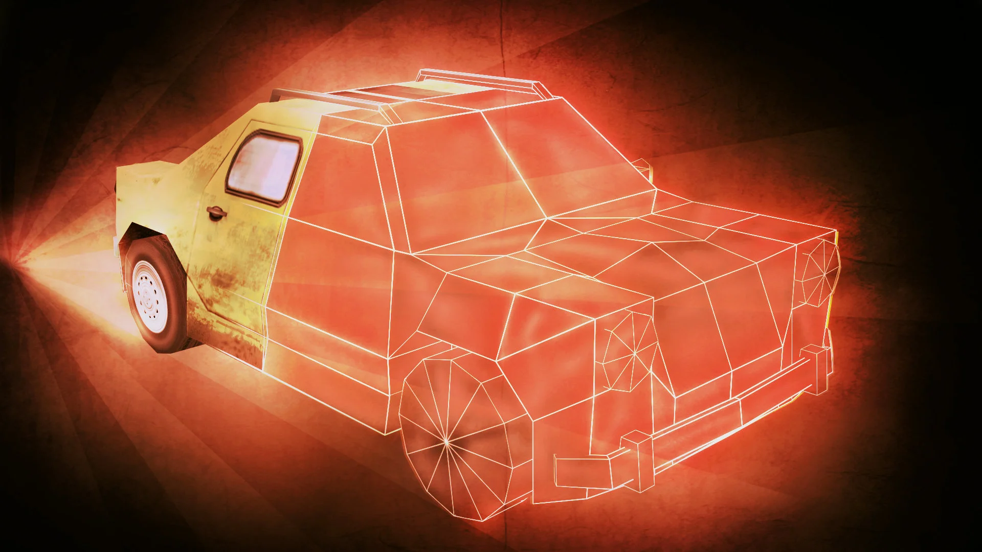 A cool wireframe, isn't it?