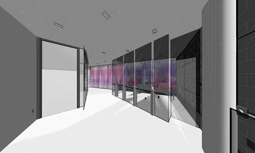 Un project 3D de Ianick Raymond pour L'Agora de la Danse à Montréa l.