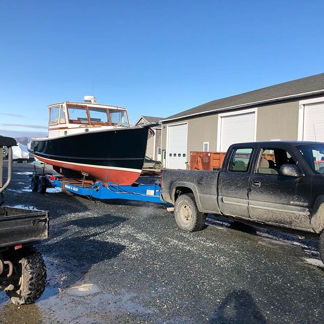 Now in the shop is this Newman 32&rsquo; for a new aft platform. The three composites panels will be screwed, glued, and fiberglassed together to form a structure that should last for many years.