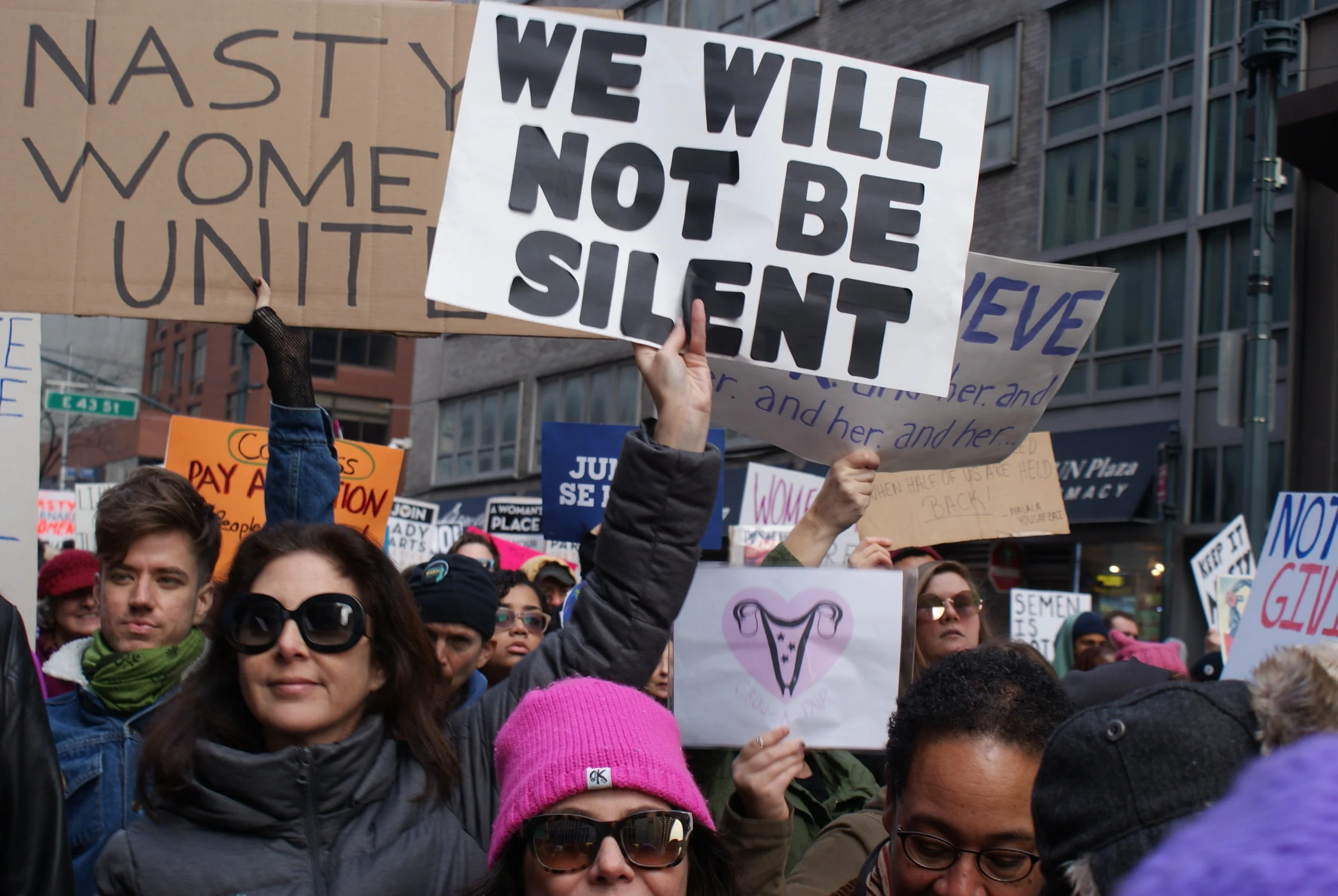 ♀ We will not be silenced ♀