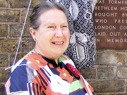  Maureen Johnston in 2009 at Geraldine Mary Harmsworth Park