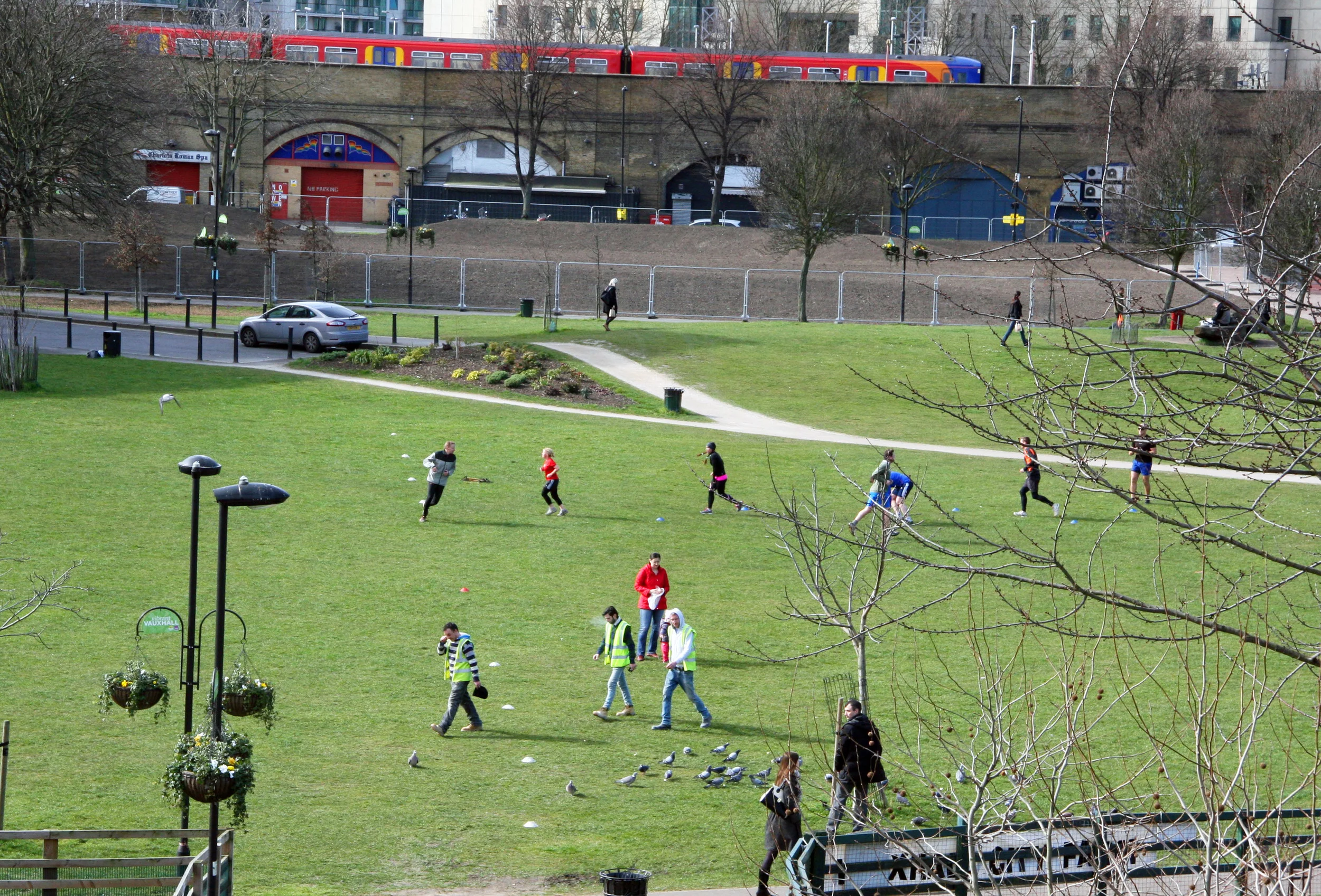 Fitness class at lunchtime