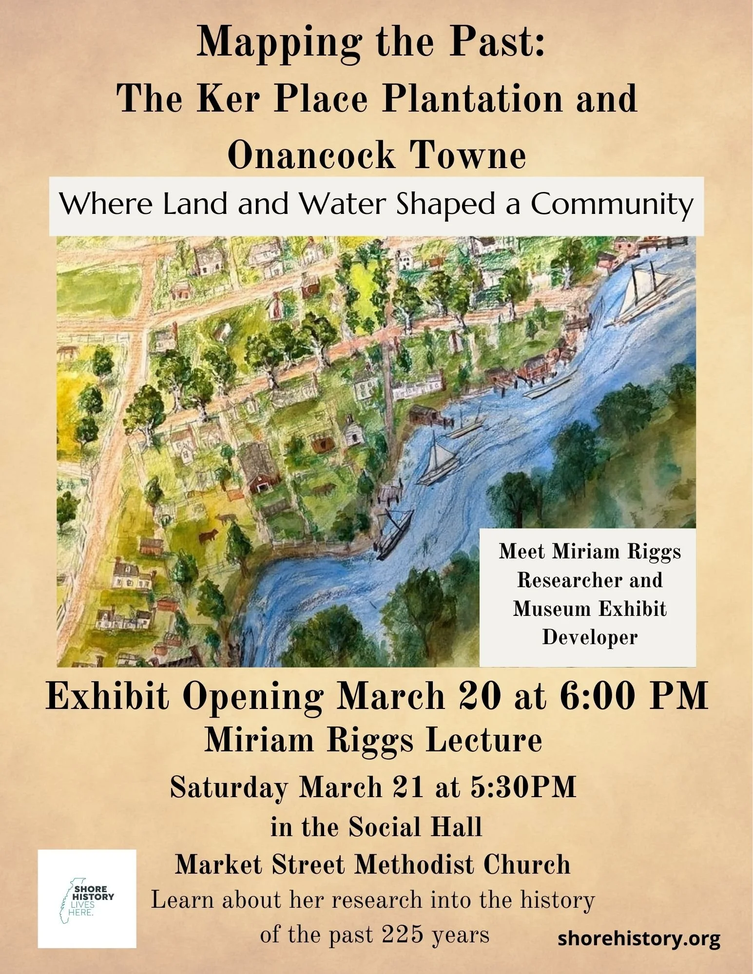 Mapping the Past: The Ker Place Plantation and Onancock Towne