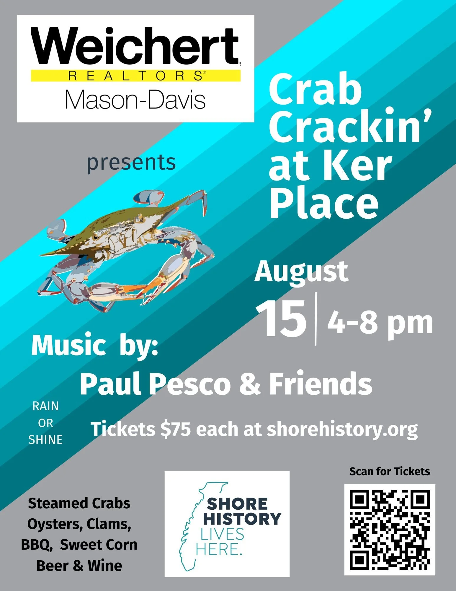 Crab Crackin' at Ker Place