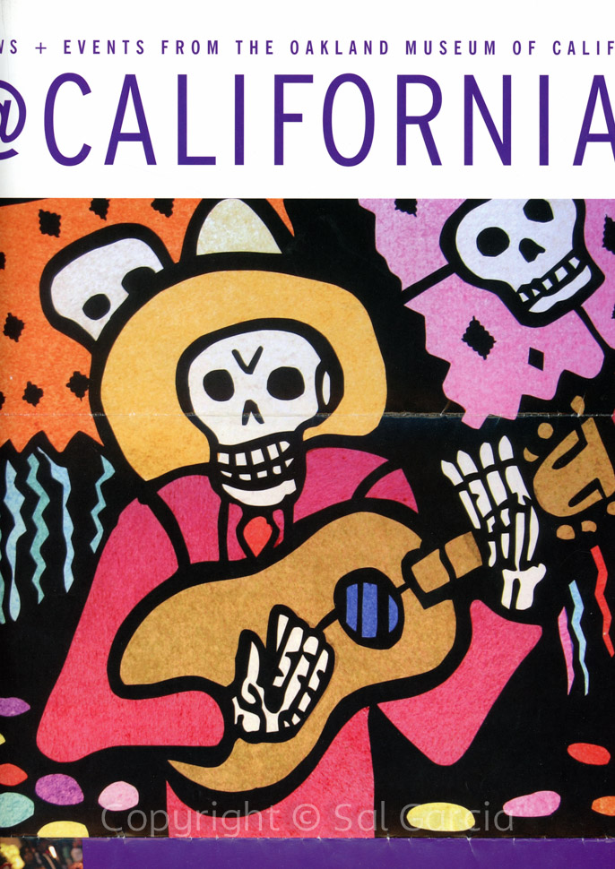 Detail of Sal's Featured Day of the Dead Installation at the Oakland Museum