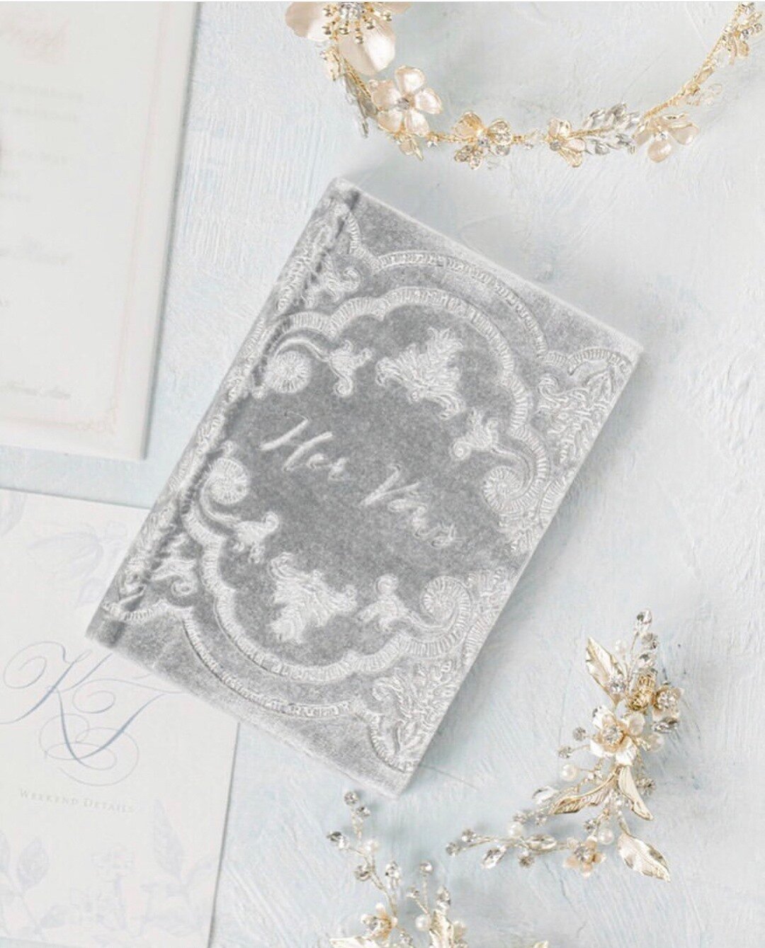 In the times we are in, perhaps you find yourself having more than one wedding celebration. 🥂What better place to add promises and notes to than a Vow Book? Continue to fill the pages for each celebration, and every anniversary thereafter. 🤍 As see