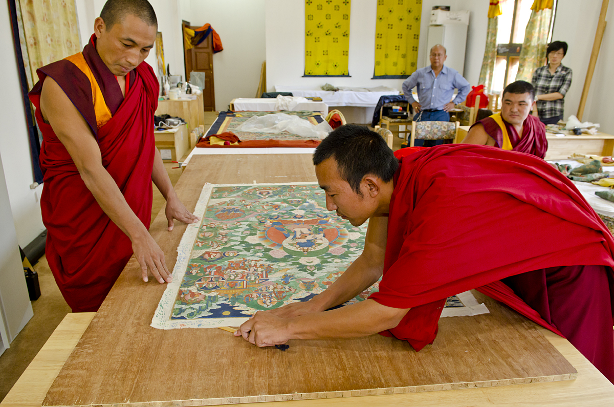 Bhutan: Thangka Conservation Workshop