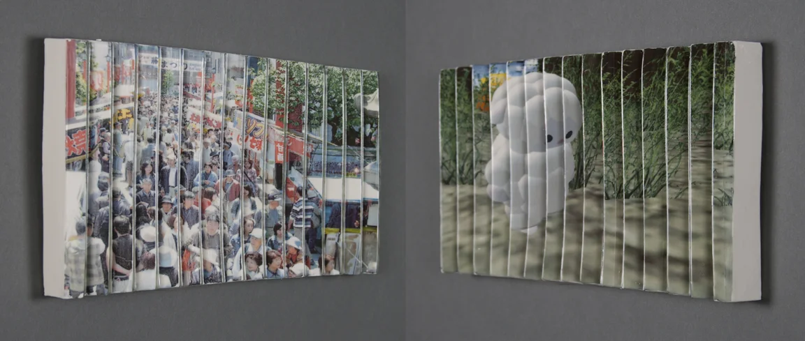 2011, 5”x10”x0.5” (1 panel), ceramic decal on cast porcelain. In private collection.