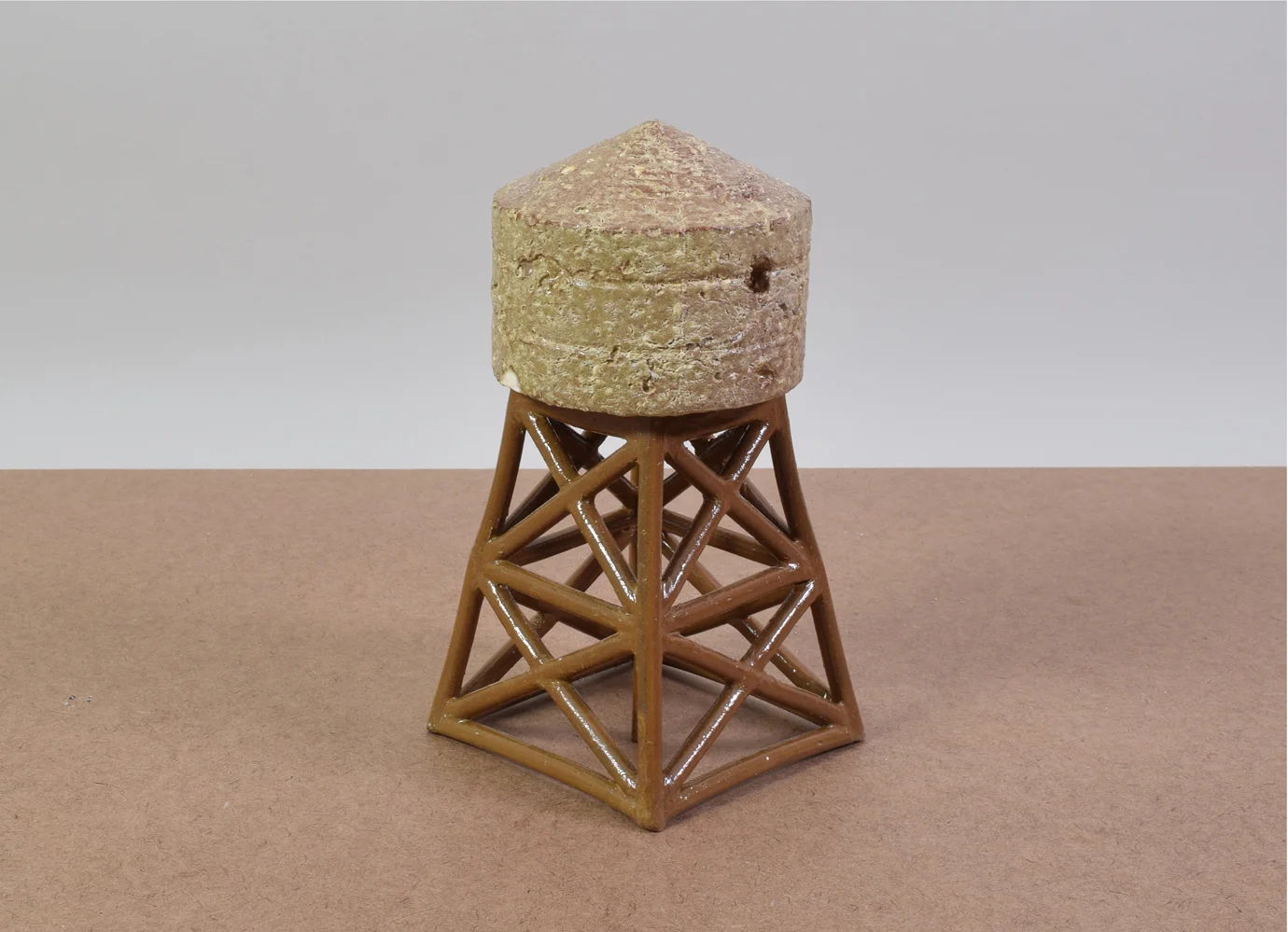 Cast for "Gas Bottles, Air Vent, Water Tower"