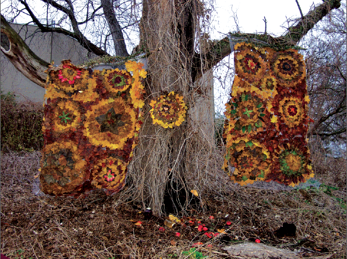 My first leaf quilts 