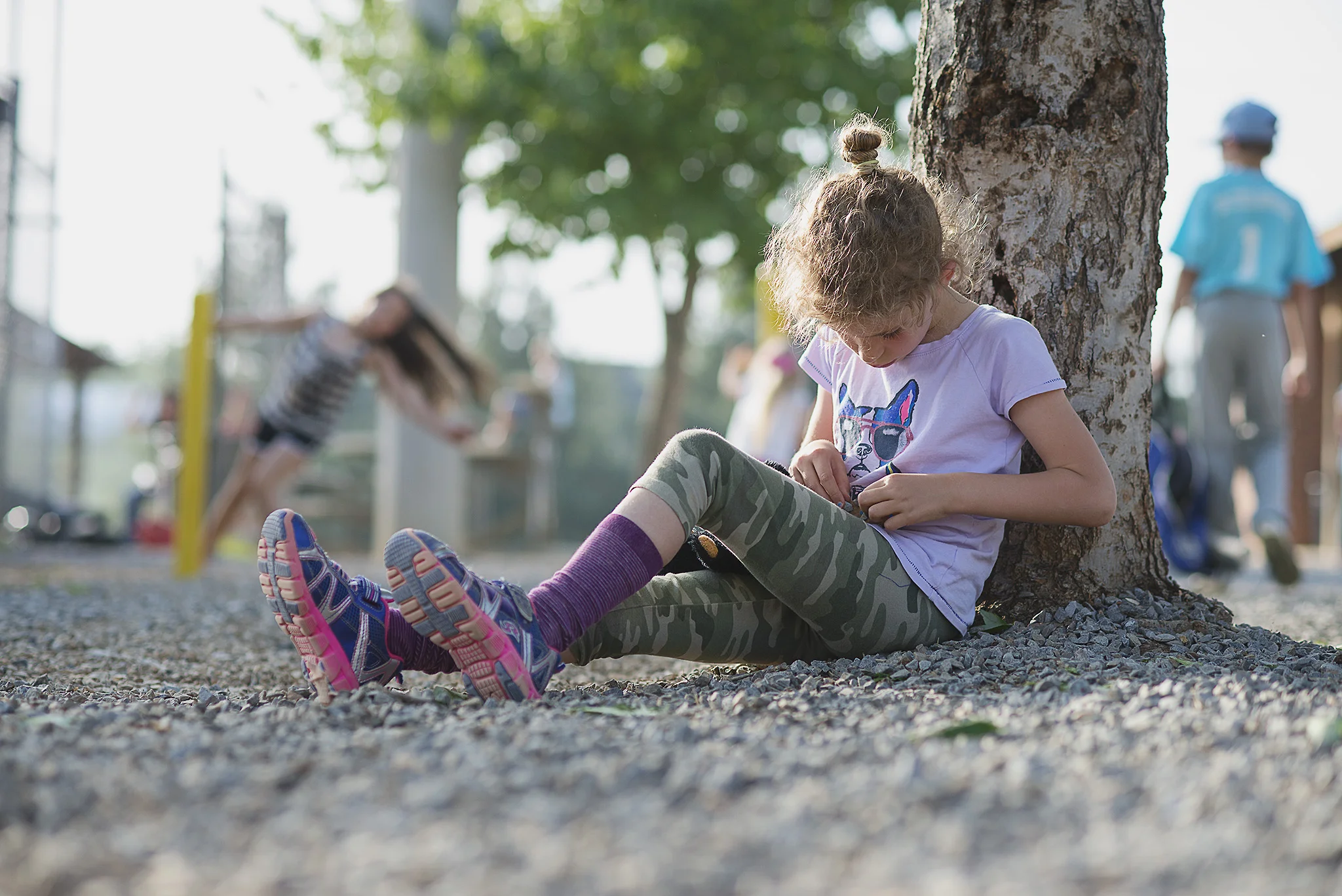 dresses to the beat of her own drum