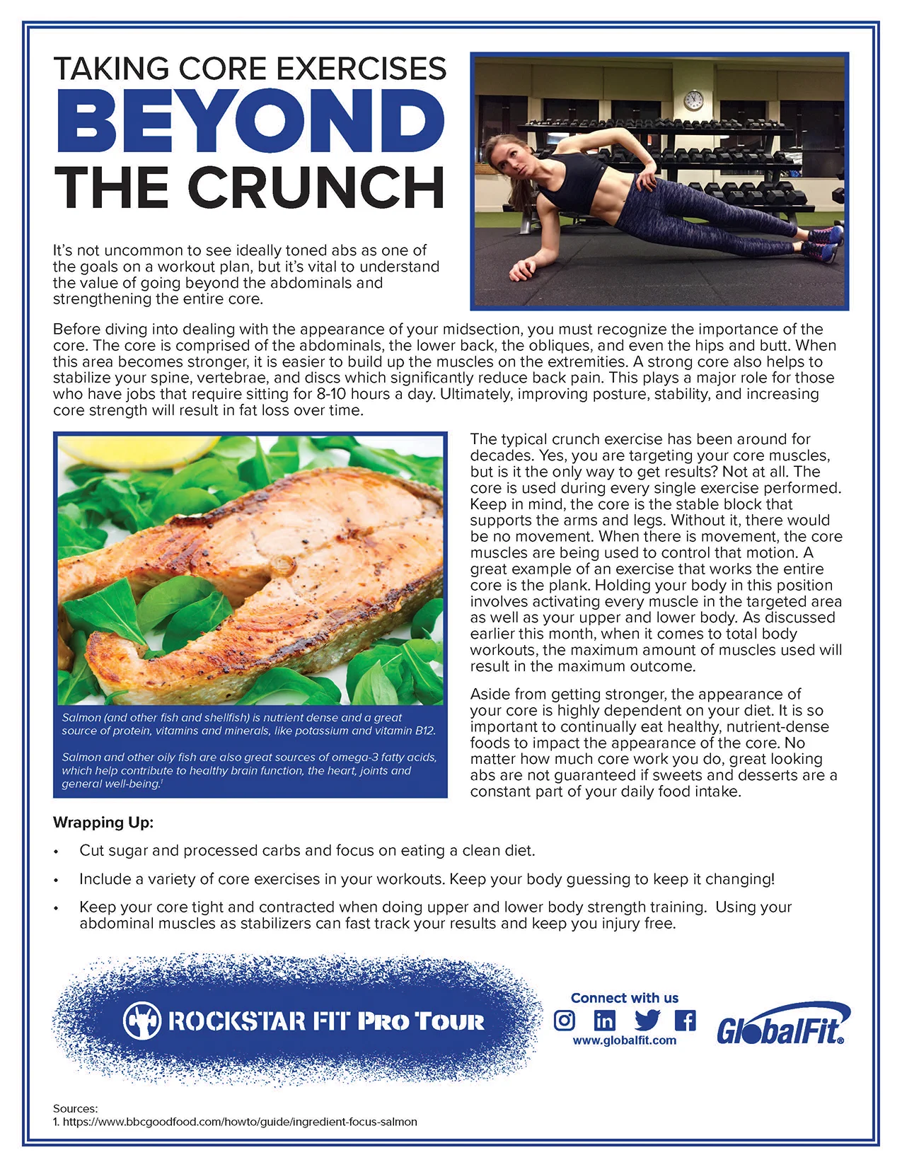  The 2017 Rock Star Fit Pro Tour campaign used written and video content created by personal trainers, with each trainer getting a month of the "tour". Throughout the campaign we tried to give the written assets distinct visual identities in order to