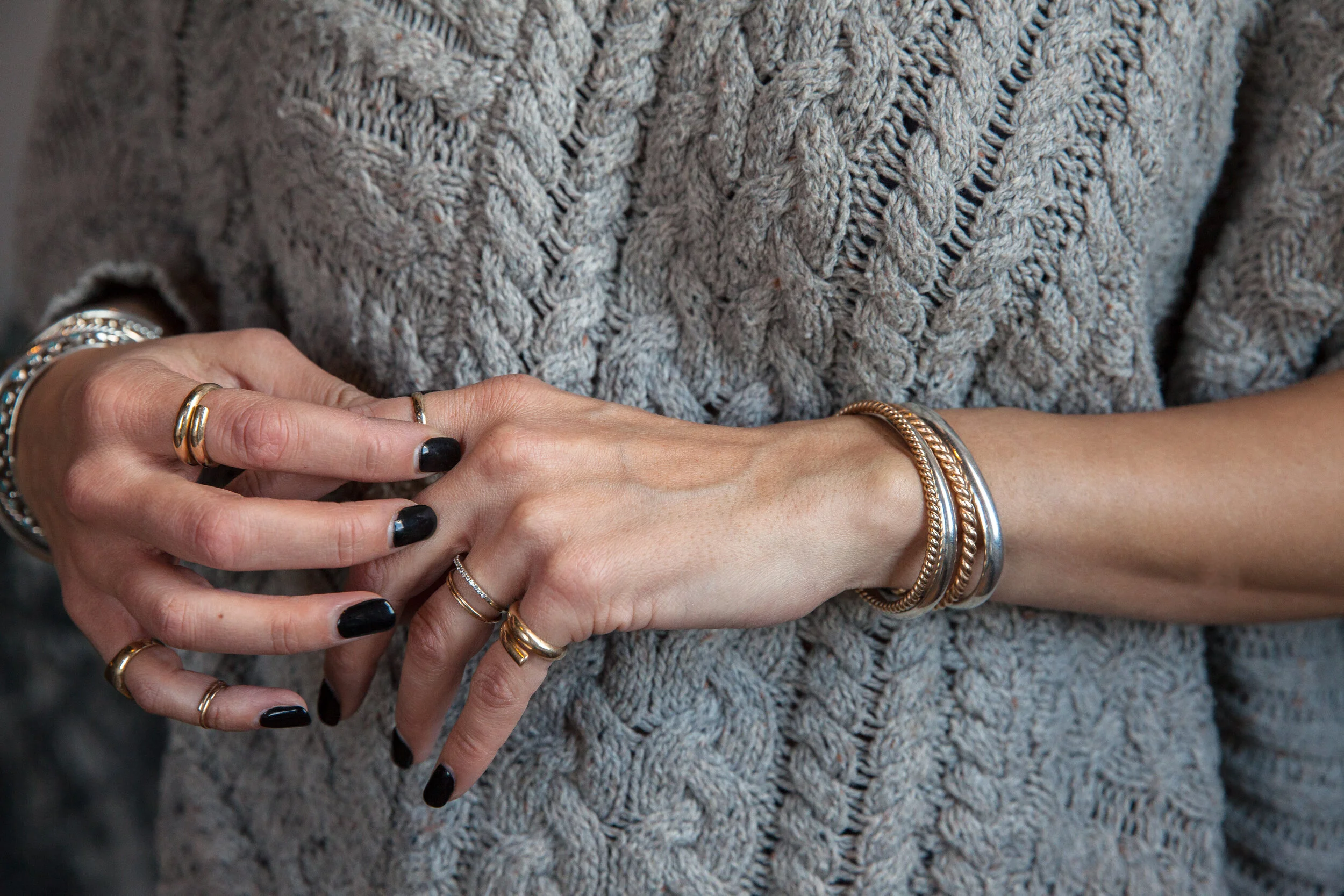 The Bold Cuff- Silver — Maple & J