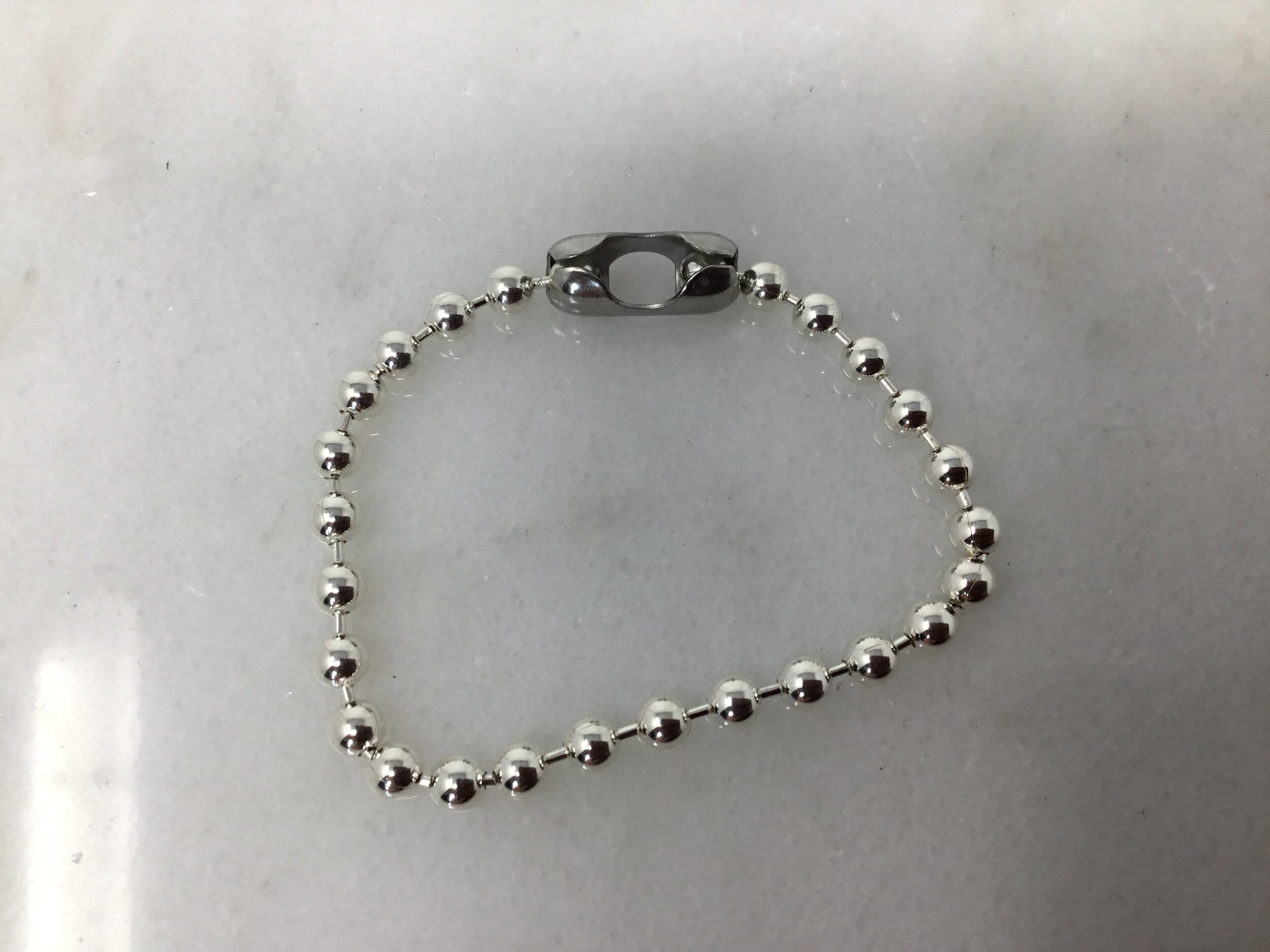 Silver Bead Bracelet — Maple & J Silver Bead Bracelet — Maple & J