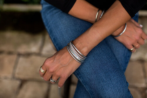 cuff bracelet silver