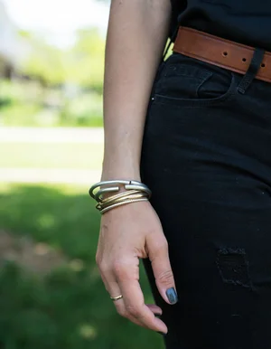 Women's Silver MJ — Maple & J