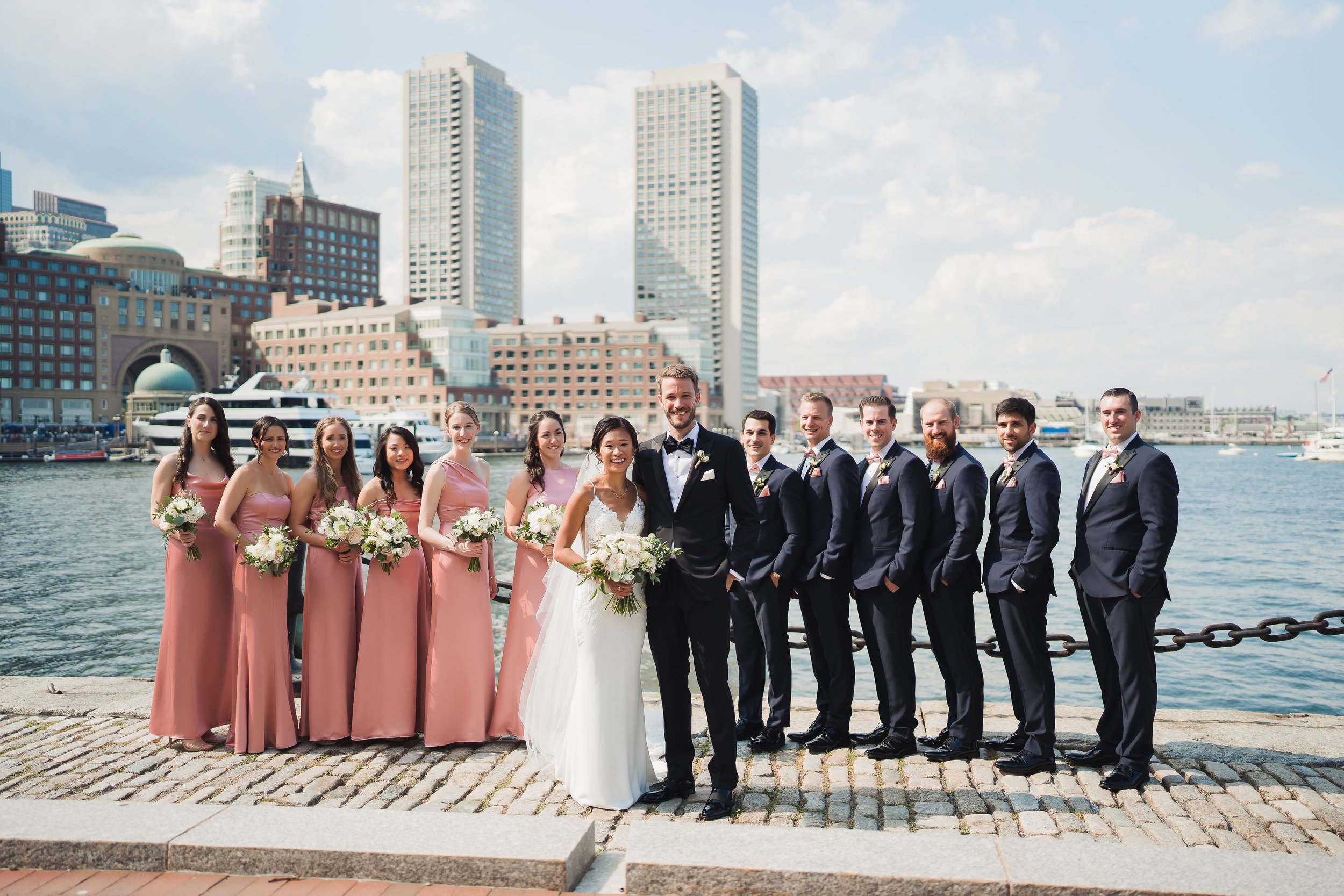 wedding photography at harborwalk boston