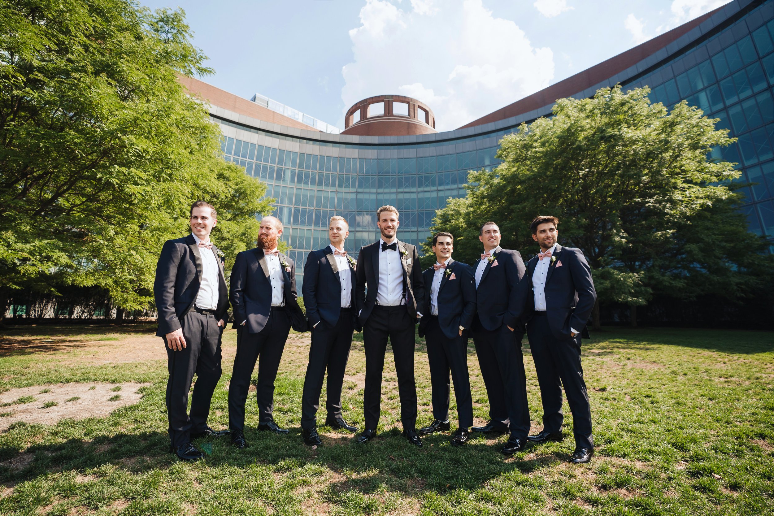 groom portrait at joseph moakley courthouse