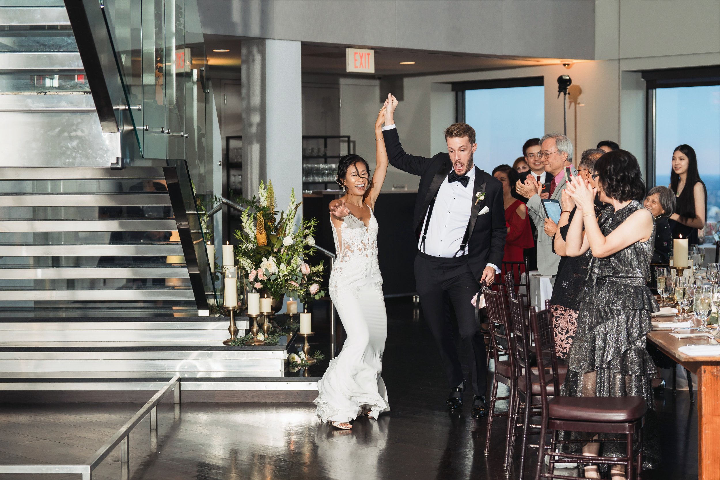 wedding introductions at state room boston