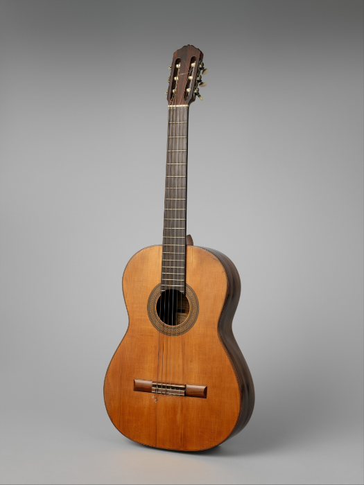 Manuel Ramirez "Segovia" guitar; image Metropolitan Museum of Art